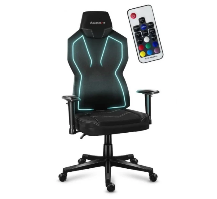 Herní židle Black RGB model 21352655 - Huzaro Herní židle Black RGB model 21352655 - Huzaro