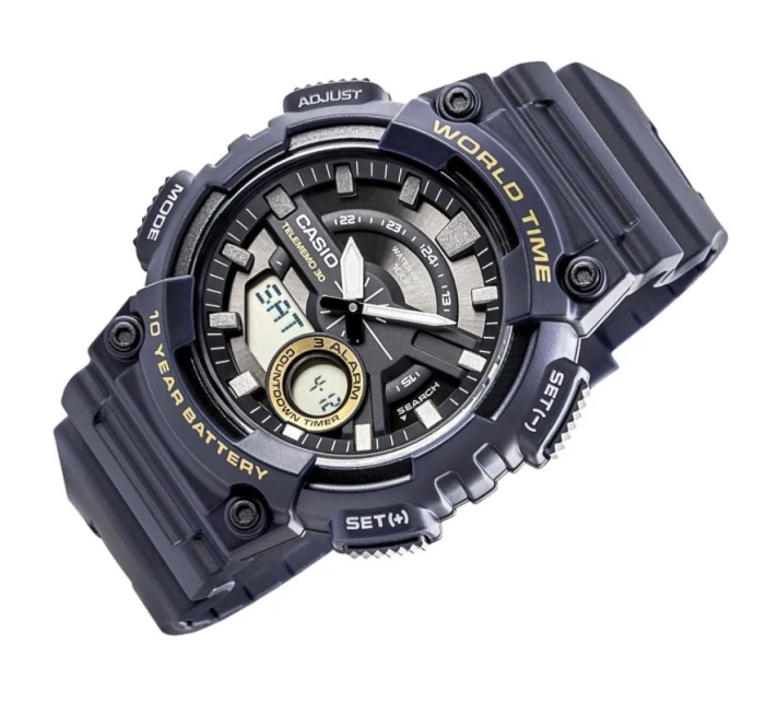 Pánské hodinky CASIO Gerton AEQ-110W-2AVDF + krabice Pánské hodinky CASIO Gerton AEQ-110W-2AVDF + krabice