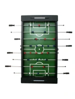 Stůl na stolní fotbal 142x76x88CM ČERNÝ Stůl na stolní fotbal 142x76x88CM ČERNÝ