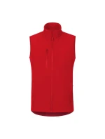 Pánská softshellová vesta Trail (červená) Pánská softshellová vesta Trail (červená)