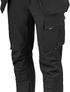 ProJob 5551 Waistpants Stretch (146-156) Pánské strečové pracovní kalhoty 64.551L black