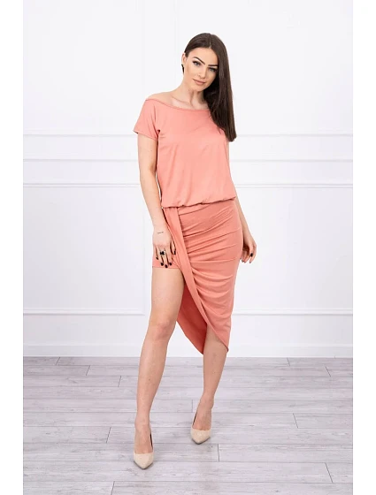 model 18742403 asymetrické šaty - K-Fashion