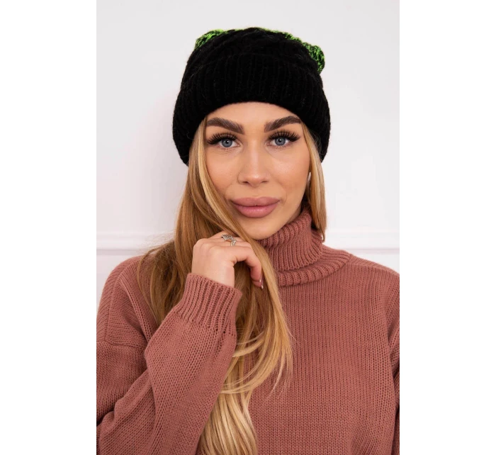 Fleecová čepice model 18749997 - K-Fashion Fleecová čepice model 18749997 - K-Fashion