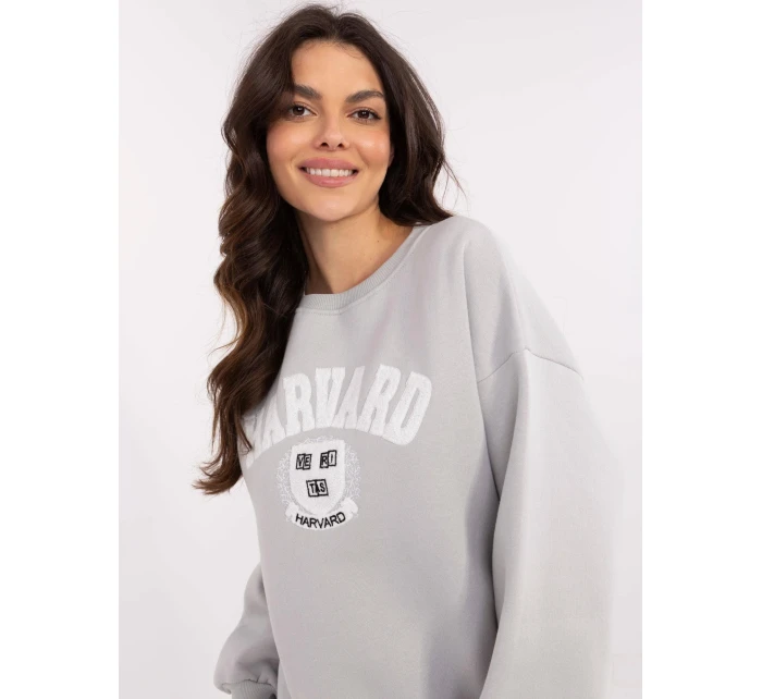 Mikina EM BL 617 model 20825882 šedá - FPrice Mikina EM BL 617 model 20825882 šedá - FPrice