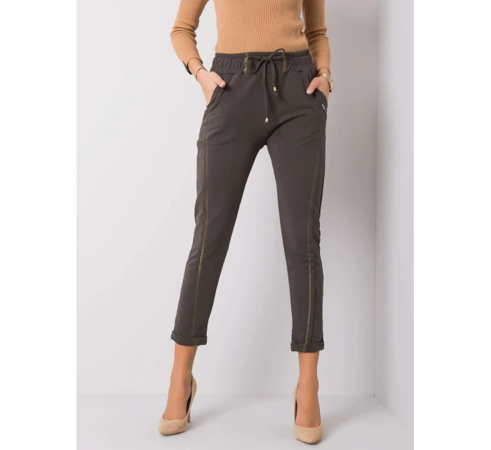 Tepláky RV DR 6039.13 tmavá khaki Tepláky RV DR 6039.13 tmavá khaki