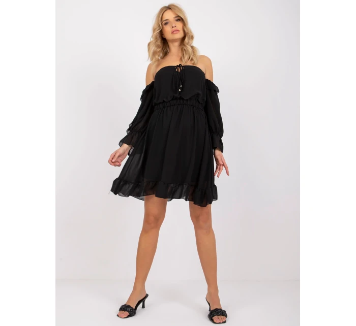 Sukienka TW SK BI model 20961787 czarny - FPrice Sukienka TW SK BI model 20961787 czarny - FPrice