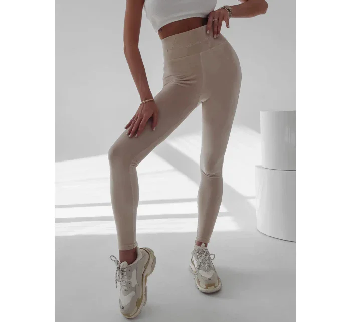 Dámské legíny 277230 béžové - Ola Voga Dámské legíny 277230 béžové - Ola Voga