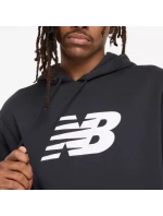 Mikina New Balance Sport Core Brushed Hoodie M MT43904BK pánské