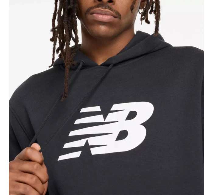 Mikina New Balance Sport Core Brushed Hoodie M MT43904BK pánské