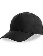 Atlantis Headwear Recy Five 5 panelová baseballová kšiltovka 33.0116 black Atlantis Headwear Recy Five 5 panelová baseballová kšiltovka 33.0116 black