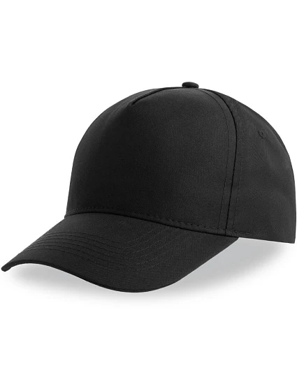 Atlantis Headwear Recy Five 5 panelová baseballová kšiltovka 33.0116 black Atlantis Headwear Recy Five 5 panelová baseballová kšiltovka 33.0116 black