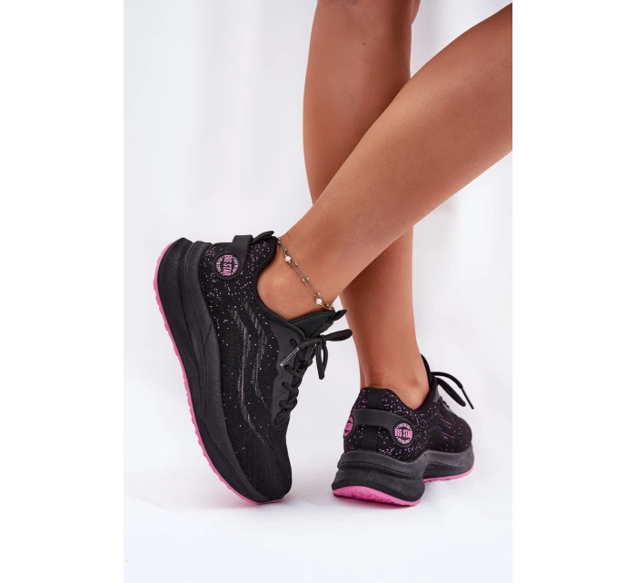 Tenisky Sportovní Boty Dámské Na Platformě Big Star model 21693849 HIPOLY SYSTEM Černé - Big Star Shoes Tenisky Sportovní Boty Dámské Na Platformě Big Star model 21693849 HIPOLY SYSTEM Černé - Big Star Shoes
