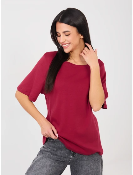 Tričko RV TS A1090.30 bordó