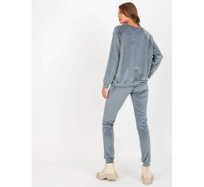 Dámská souprava RV KMPL 8436.40 šedo/modrá - Fashion Relevance