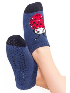 DĚTSKÁ FROTÉ OBUV S ABS 134 DENIM 29-31