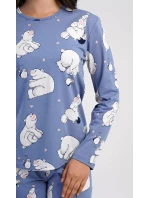 Dámské pyžamo dlouhé a model 21417091 - Vienetta