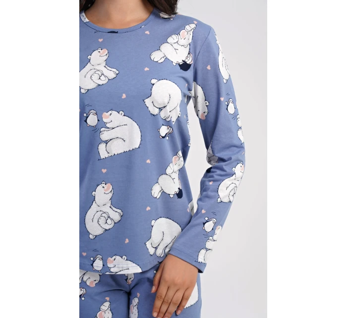 Dámské pyžamo dlouhé a model 21417091 - Vienetta