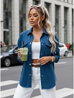 Dámská bunda tmavě modrá Dstreet model 21968521 - FashionStreet