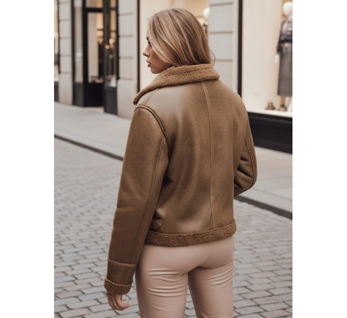 Dámská semišová bunda SOFTSTILL s velbloudí ovčí kůží FashionStreet TY4747z