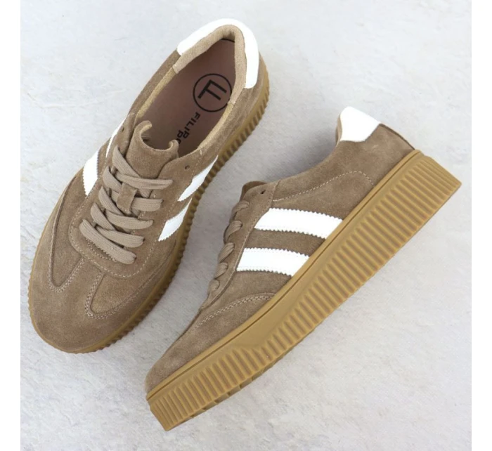 W  dámské semišové polobotky model 21955345 - FILIPPO