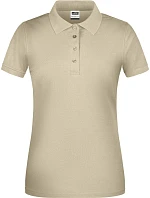 Daiber JN 873 Dámské pracovní bio piqué polo 02.0873 stone Daiber JN 873 Dámské pracovní bio piqué polo 02.0873 stone