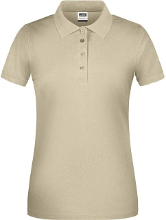 Daiber JN 873 Dámské pracovní bio piqué polo 02.0873 stone