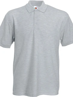 Heavy 65/35 Pique Polo Piqué polo z těžké bavlny model 22410505 heather grey - Fruit of the Loom