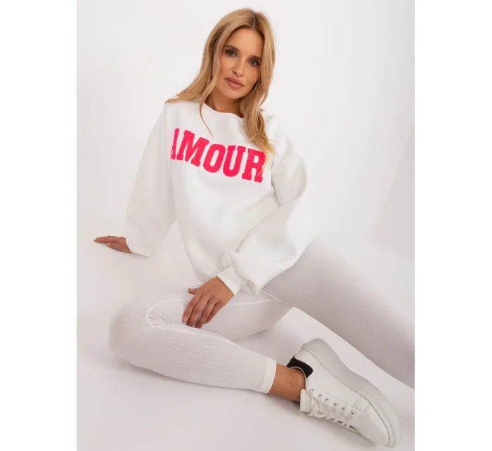 Bluza EM BL 617 model 18955210 ecru - FPrice Bluza EM BL 617 model 18955210 ecru - FPrice