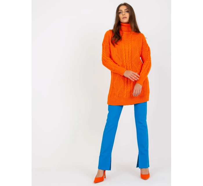 Sweter LC SW model 21755174 pomarańczowy - FPrice