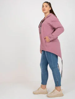 Mikina RV BL 8266.34P tmavě růžová