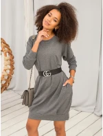 Šaty RV TU 5184.93P tmavě šedá
