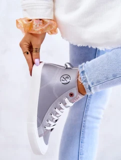 Dámské vysoké tenisky Cross Jeans JJ2R4057C šedá