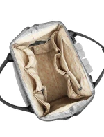 Dámský batoh na kočárek Engelis Vuch Vela Grey Dámský batoh na kočárek Engelis Vuch Vela Grey