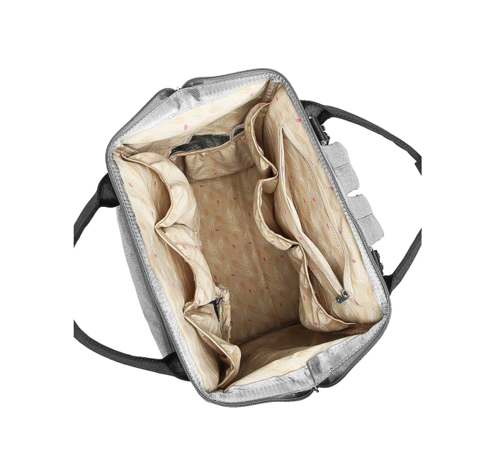 Dámský batoh na kočárek Engelis Vuch Vela Grey Dámský batoh na kočárek Engelis Vuch Vela Grey