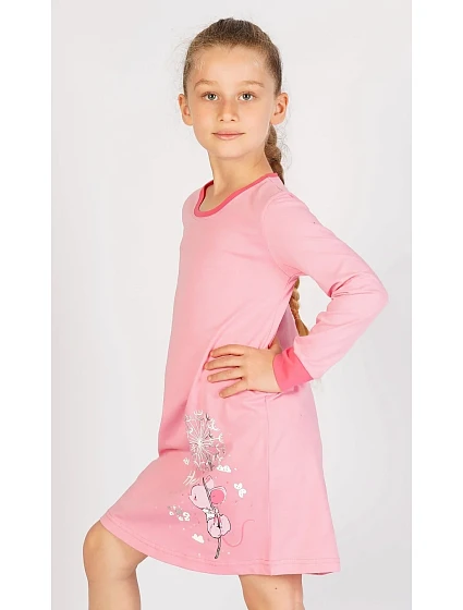 Dětská noční košile s dlouhým rukávem s model 22408574 - Vienetta Kids Dětská noční košile s dlouhým rukávem s model 22408574 - Vienetta Kids