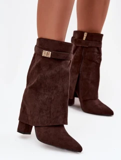 Boty na podpatku  model 219840 Step in style