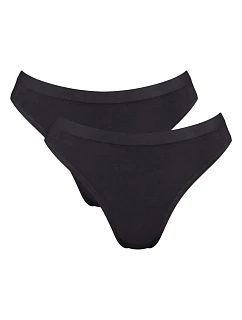 sloggi GO Sense High leg 2P - BLACK - SLOGGI BLACK - SLOGGI
