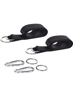 POPRUHY POPRUHY ÚCHYTY KARABINY ZÁVĚSNÉ UCHYCENÍ K HOUPACÍ SÍTI PROGARDEN