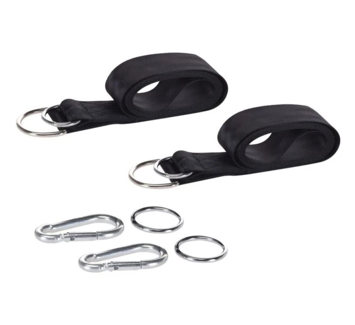 POPRUHY POPRUHY ÚCHYTY KARABINY ZÁVĚSNÉ UCHYCENÍ K HOUPACÍ SÍTI PROGARDEN