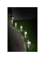 SOLÁRNÍ LAMPA 4,5X15CM INOX 6KS GRUNDIG SOLÁRNÍ LAMPA 4,5X15CM INOX 6KS GRUNDIG