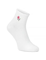 Dámské vysoké krémové bambusové ponožky Filippo SD-AN06 Dámské vysoké krémové bambusové ponožky Filippo SD-AN06