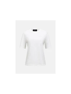 Tričko PEAK PERFORMANCE W Graphic Tee, bílé