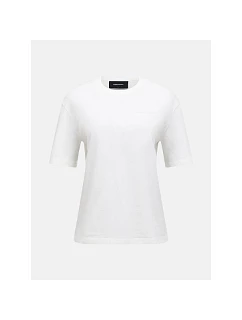 Tričko PEAK PERFORMANCE W Graphic Tee, bílé