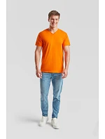 Fruit of the Loom Valueweight V-Neck T Tričko s výstřihem do V 16.1066 red Fruit of the Loom Valueweight V-Neck T Tričko s výstřihem do V 16.1066 red