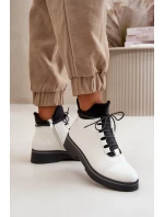 Nízké dámské boty z ekologické kůže béžové Erisabelle Nízké dámské boty z ekologické kůže béžové Erisabelle