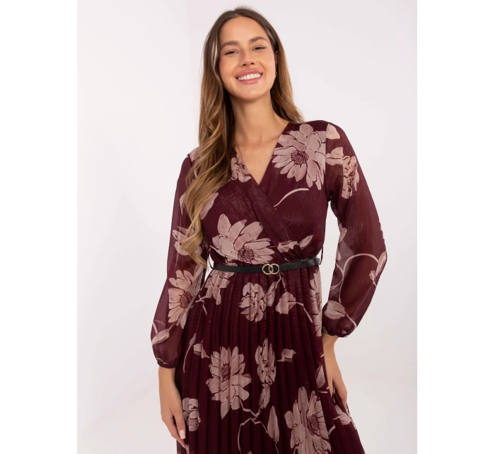 Šaty IT SK 10536.18P bordó