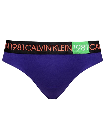 Dámská tanga QF5448E-9VZ - Calvin Klein