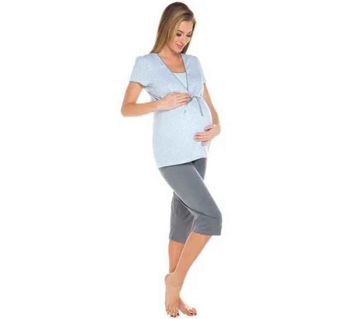 Dámské těhotenské a kojící pyžamo   model 18411378 - Italian Fashion