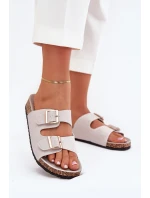 Pantofle model 215424 Step in style Pantofle model 215424 Step in style