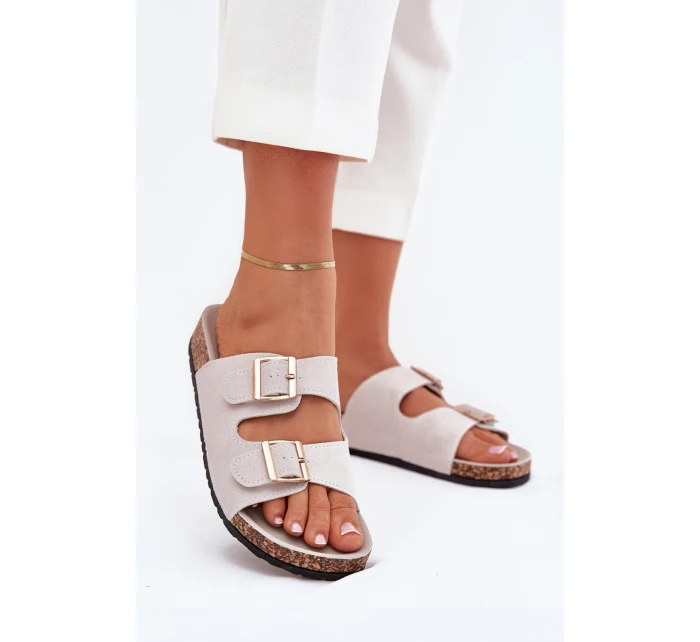 Pantofle model 215424 Step in style Pantofle model 215424 Step in style